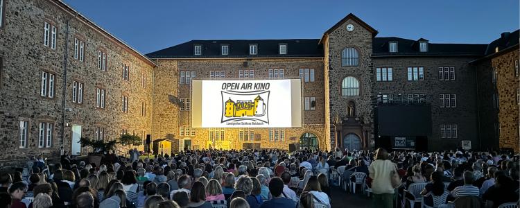 Open Air Kino am Landgrafenschloss in Butzbach