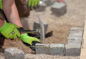 Messe BAUEN WOHNEN Garten mit Tipps f&uuml;r die Gartengestaltung und Hausbau, zu Energie, Sanierung und sch&ouml;nes Wohnen