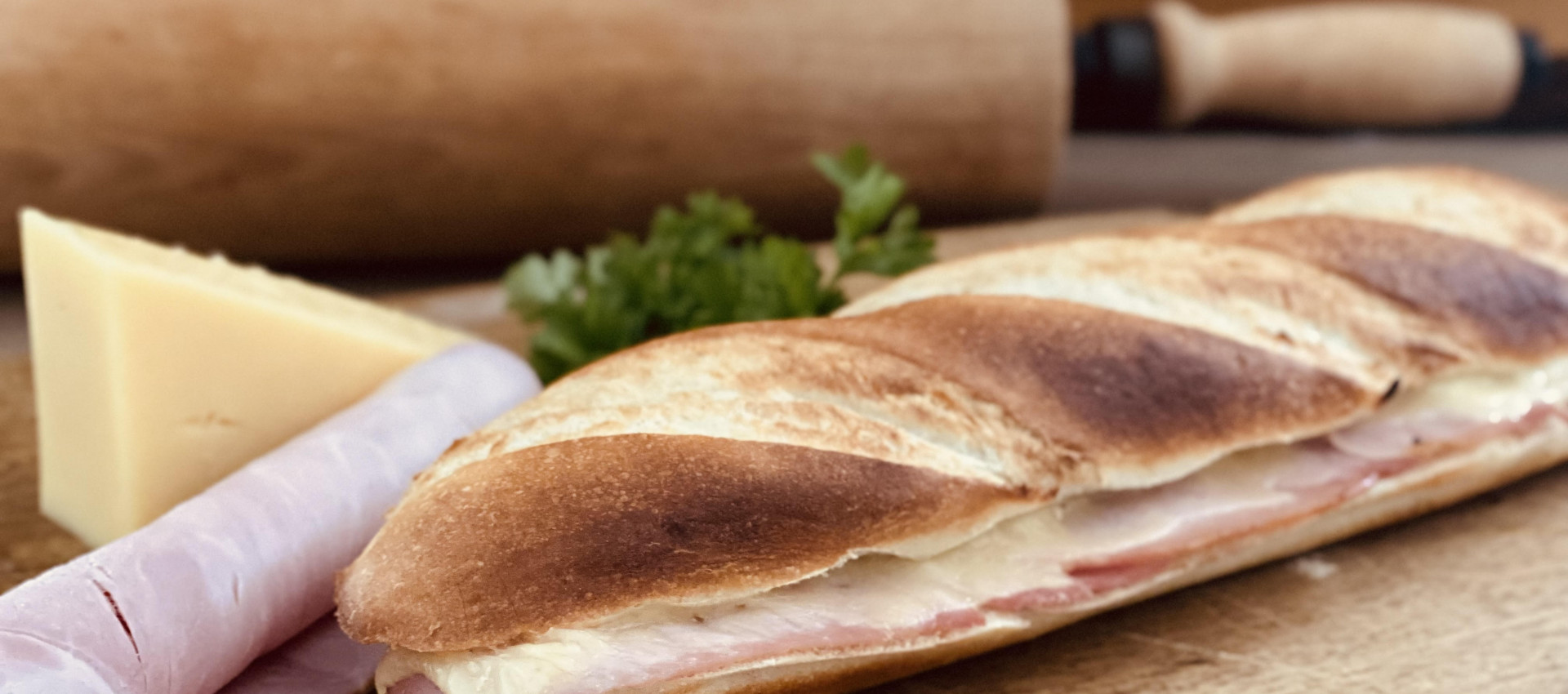 Baguette Schinken