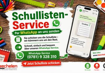 Schulstart ohne Stress - mit Kaechelen!