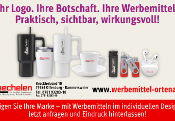 Zeigen Sie Ihre Marke &ndash; mit Werbemitteln im individuellen Design.