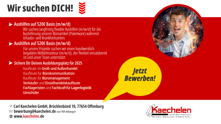 Wir Suchen DICH!