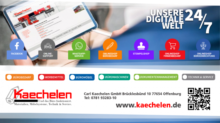 Ihr Partner f&uuml;r B&uuml;robedarf & Digitalisierung