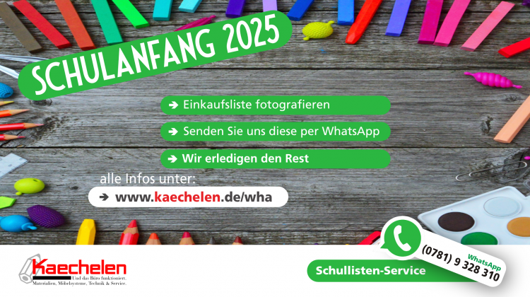 Schulstart ohne Stress &ndash; mit unserem Schullisten Service!
