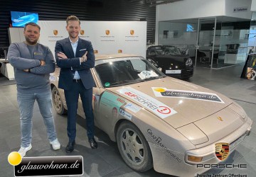 Schwarzwald-Winter-Challenge - Spendenaktion mit Porsche Zentrum Offenburg.