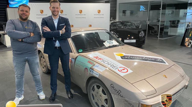 Schwarzwald-Winter-Challenge - Spendenaktion mit Porsche Zentrum Offenburg.