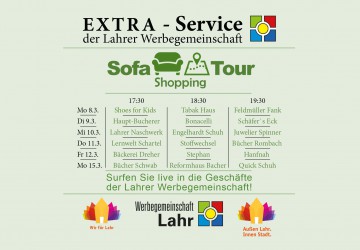 Sofa Shopping Tour in Lahr