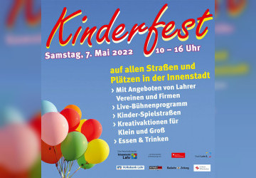 Kinderfest in der Lahrer Innenstadt