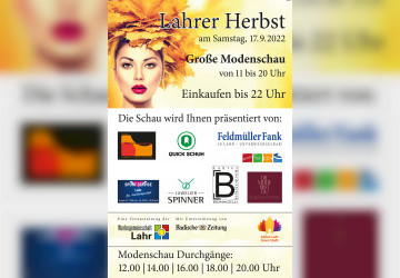 Lahrer Herbst - Einkaufen bis 22 Uhr
