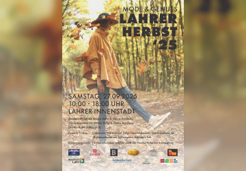 Lahrer Herbst 2025 &ndash; Mode und Genuss in der Innenstadt