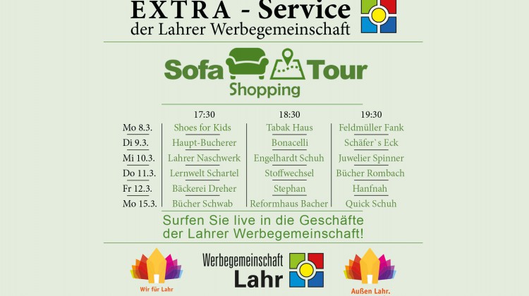 Sofa Shopping Tour in Lahr