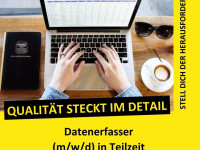 Datenerfasser (m/w/d)