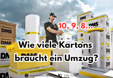 10, 9, 8... Wie viele Kartons braucht ein Umzug? Der DMS Diebold Karton-Kalkulator
