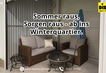 Winterlager f&uuml;r Gartenm&ouml;bel und Terrassenausstattung: So &uuml;berwintern Ihre Sch&auml;tze sicher