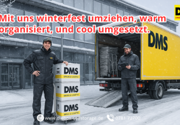 Winter-Umzug? Mit DMS Diebold entspannt durchs Eis
