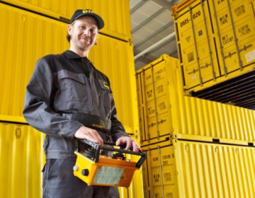 Sicherheitsverwahrung im Containerlager