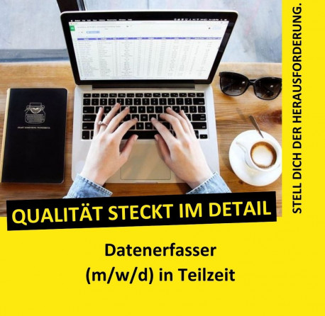 Datenerfasser (m/w/d)