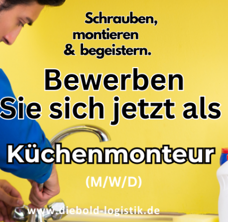 K&uuml;chenmonteur (m/w/d) gesucht