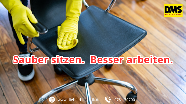 B&uuml;rostuhlreinigung: Untersch&auml;tzte Hygiene am Arbeitsplatz