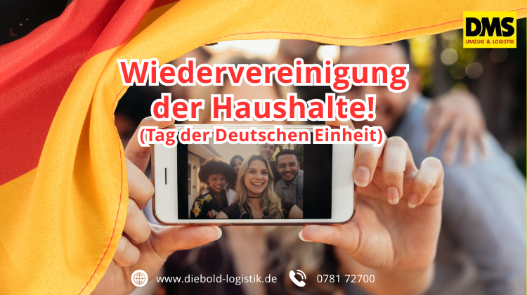 Wiedervereinigung der Haushalte - Tag der Deutschen Einheit