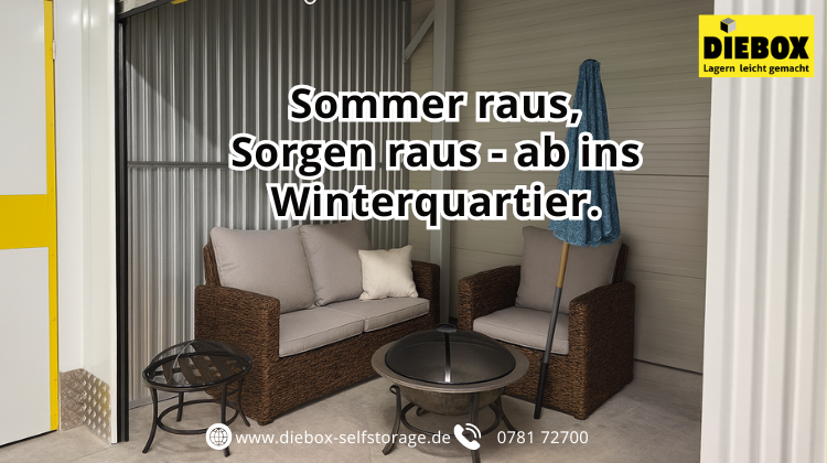 Winterlager f&uuml;r Gartenm&ouml;bel und Terrassenausstattung: So &uuml;berwintern Ihre Sch&auml;tze sicher