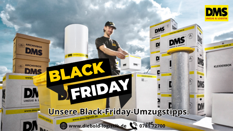 Black Friday - die besten Umzugs-Deals!