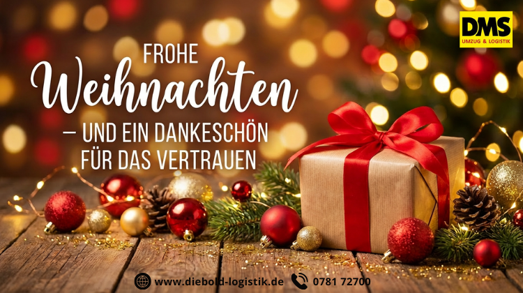 Frohe Weihnachten &ndash; und ein Dankesch&ouml;n f&uuml;r das Vertrauen