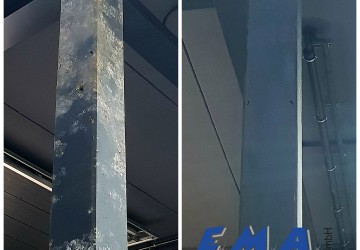 Sonderreinigung Vorher/Nachher