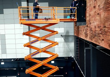 Sicheres Arbeiten, auch in gro&szlig;en H&ouml;hen