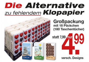 Die Alternative in schwierigen Zeiten.