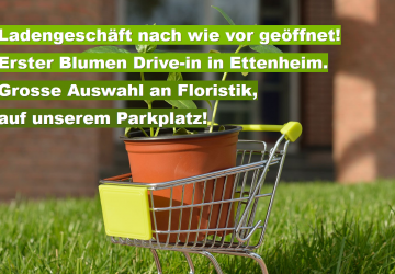 Erster Blumen Drive-In in Ettenheim!