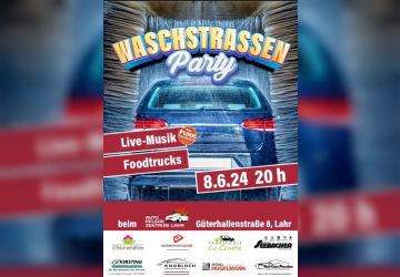  Willkommen zur ultimativen Waschstra&szlig;en Party!