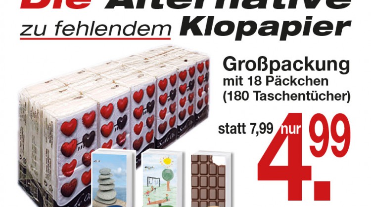 Die Alternative in schwierigen Zeiten.