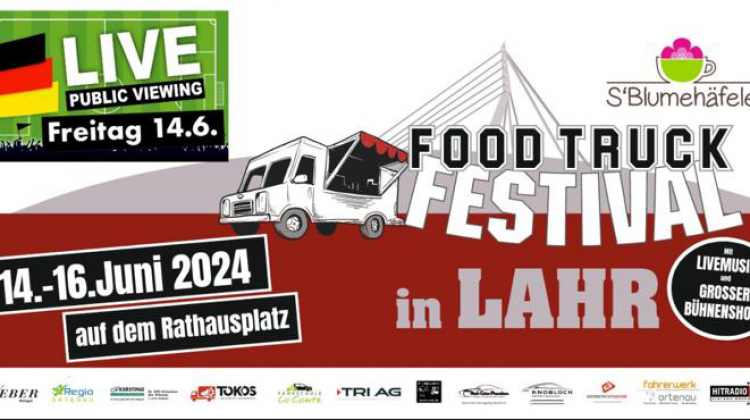 Willkommen zum Food Truck Festival in Lahr!