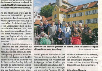 Demenz Centrum on the road