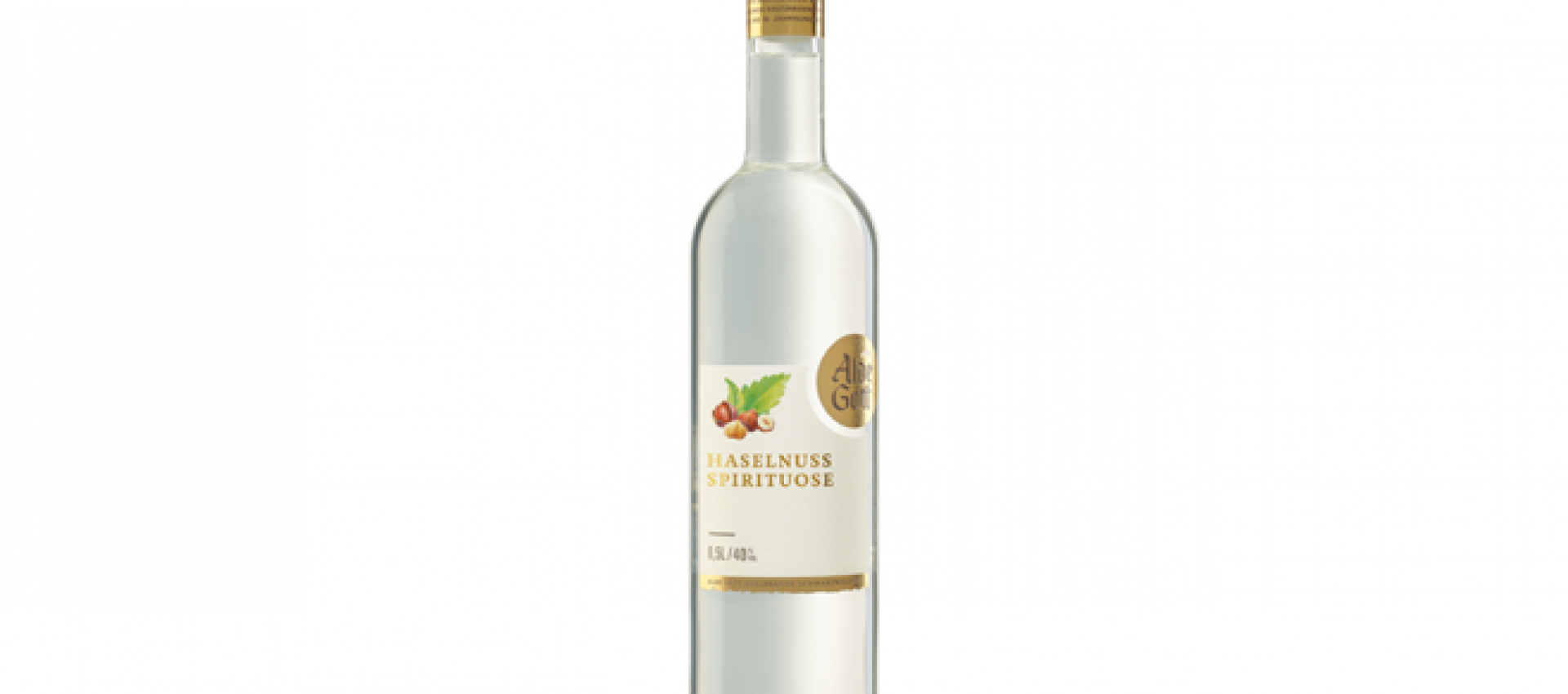 Alde Gott Haselnuss Spirituose 0,5l Flasche