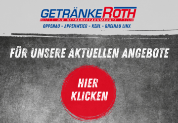 Aktuelles Flugblatt von Getr&auml;nke Roth - Appenweier, Oppenau, Kehl und Linx