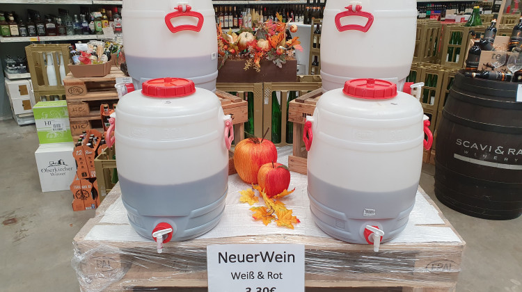 Neuer Wein in unseren M&auml;rkten in Oppenau, Appenweier, Kehl und Linx