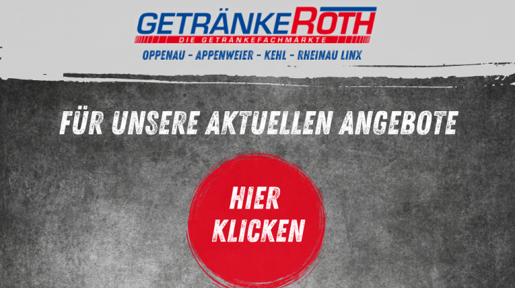 Aktuelles Flugblatt von Getr&auml;nke Roth - Appenweier, Oppenau, Kehl und Linx