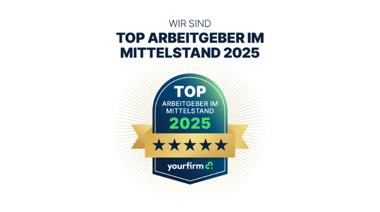 Wir sind Top Arbeitgeber im Mittelstand 2025!