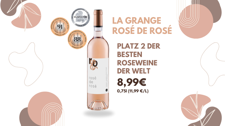 Der zweitbeste Rose der Welt neu in unseren Filialen in Appenweier, Oppenau, Kehl und Linx