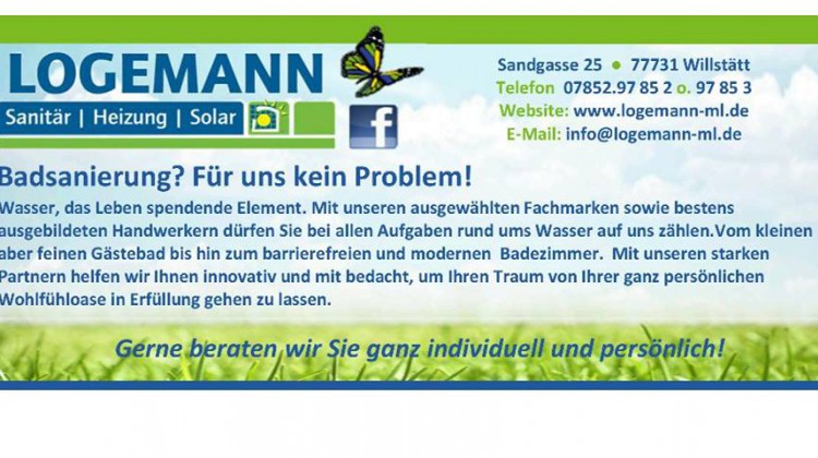 Wasser ist unser Element.
