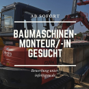 Baumaschinen-Monteur/-in