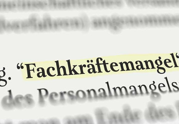Fachkr&auml;ftemangel, was nun?