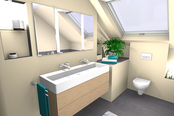 3D - Planung Ihres Traumbads mit Angebotskoordination