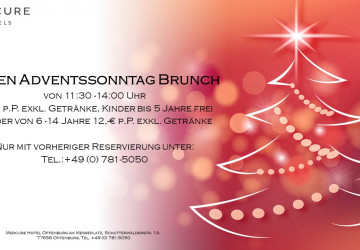 Adventsbrunch am 01.12./08.12./15.12./22.12.
