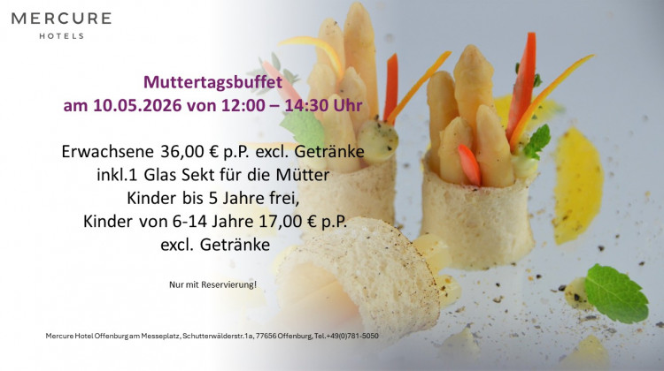 Muttertagsbuffet 10.05.2026