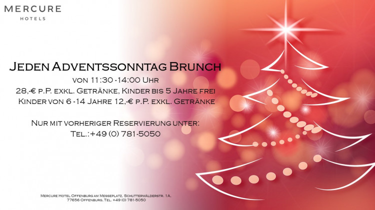 Adventsbrunch am 01.12./08.12./15.12./22.12.