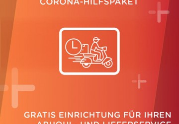 Gratis Einrichtung f&uuml;r Ihren Abhol- und Lieferservice