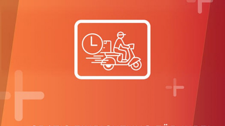 Gratis Einrichtung f&uuml;r Ihren Abhol- und Lieferservice